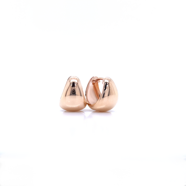 Rose Gold Hoop Earrings