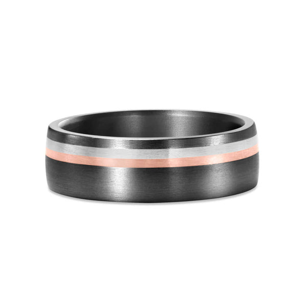 Tantalum & 9ct Gold Wedding Band