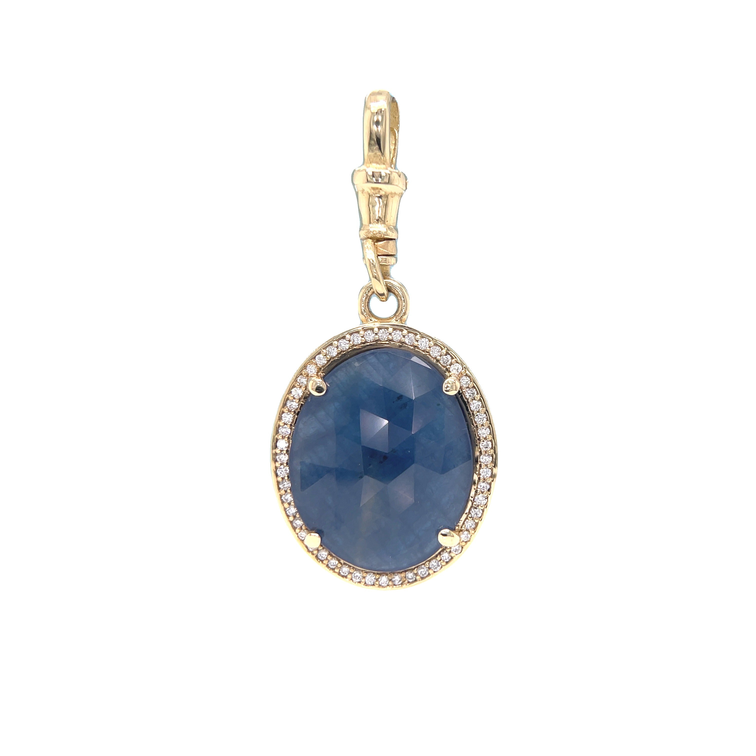 Sapphire & Diamond Dianna Pendant – Gallerie Jewellery